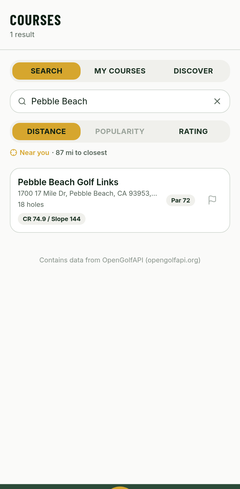 Gimmes course search
